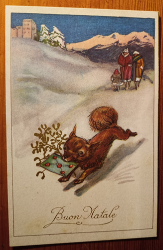 19f cartolina buon natale - 19f,