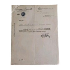 1942 Giovanni Bassetti Tessuti Lino Canapa Cotone Milano Lettera C02101