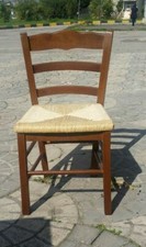 SEDIA MEZZANA IN LEGNO DI