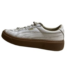Puma - EU/38 - Sneaker basso in pelle bianco Puma Basket