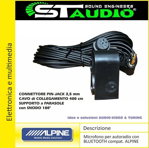 Microfono alpine per - per, autoradio