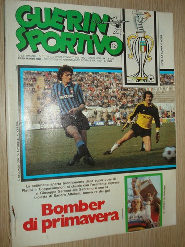 Guerin sportivo 1983 anno - guerin,