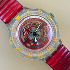 Swatch "Scuba Red Marine" SDK