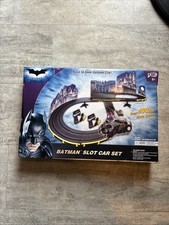 SET SLOT CAR TYCO BATMAN DARK