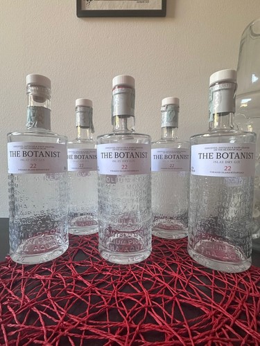 Lotto bottiglie 6 x - x, gin