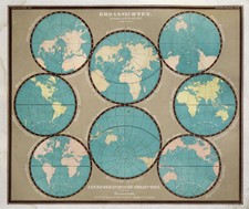 Cartina Del Mondo Projektionen