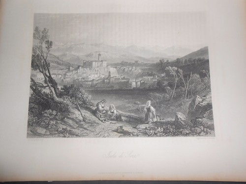 1843 brockedon incisione - 1843,