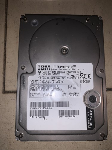 Ibm ultrastar 73lzx - ultrastar,