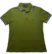 T-shirt polo Fred Perry VERDE rara vintage | TAGLIA: 40