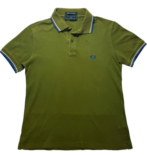 Shirt polo verde fred perry - fred,
