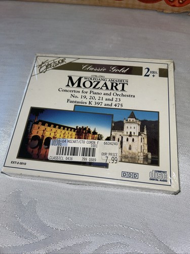 Mozart classic gold new cd - classic, cd]