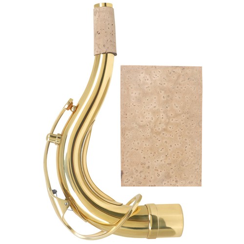 Collo curvo sassofono ottone