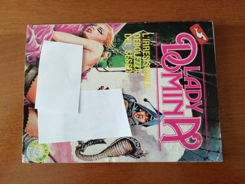 Fumetto vintage lady domina - -,