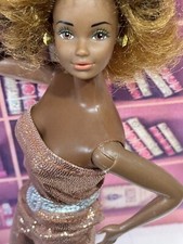Vintage Christie Golden Dream Superstar AA Black Barbie Steffi Face bambola ⭐️