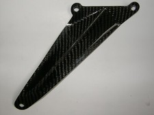Gancio di Scarico FIBRA DI CARBONIO Aprilia TWILL WEAVE RSV Mille Tuono Silenziatore Singolo 