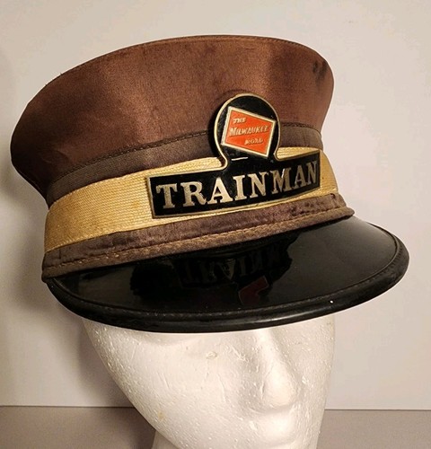 Cappello ferroviario vintage