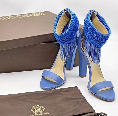 Roberto cavalli tacchi blu - cavalli,