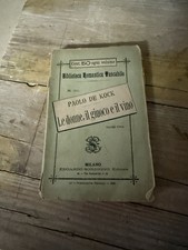 LIBRO ANTICO LE DONNE,il GIUOCO È IL VINO 1888