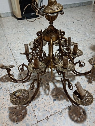 Lampadario barocco anni in - lampadario,