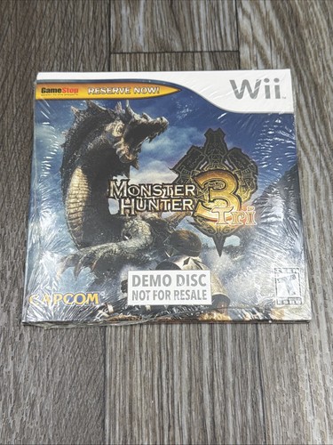 Monster hunter tri - hunter, game