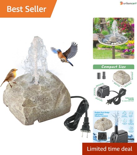 Fontana acqua bagno uccellino