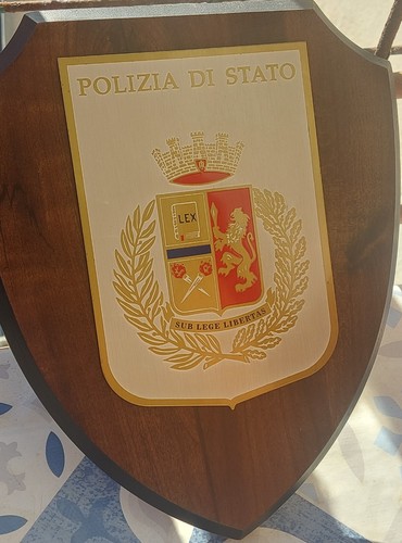 Crest polizia stato - crest, di