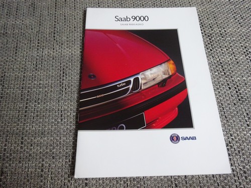 Brochure saab - saab, 9000