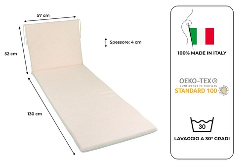 Cuscino lettino prendisole - lettino,