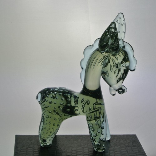 Scultura asino vetro arte
