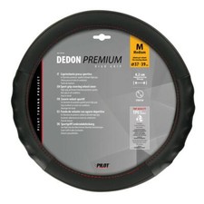 DEDON COPRI VOLANTE TPE M 37-39CM SIMILPELLE TRAFORATA ERGONOMICO PER AUTO