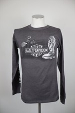 HARLEY DAVIDSON HANES BEEFY-T MAGLIA UOMO COTONE TG S MAN T-SHIRT VINTAGE CASUAL