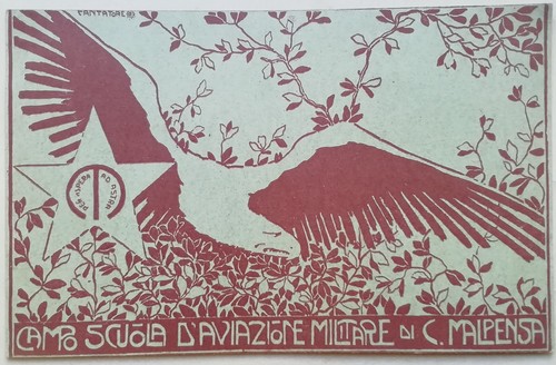 Cartolina campo scuola - cartolina,