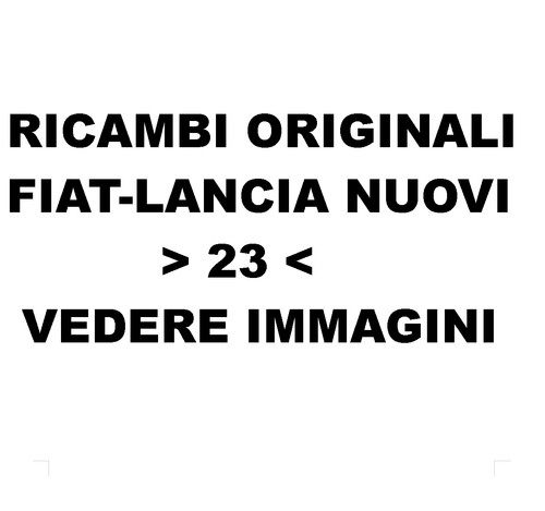 Fiat lancia ricambi - 23,