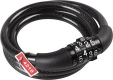 Antifurto cavo a spirale per bici 0,8x100cm con combinazione On Bike