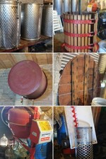 Torchio E Diraspatrice  Per Vino Usati