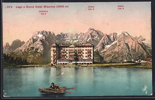 Misurina lago grand - misurina,,
