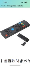 Telecomando Tastiera Wireless