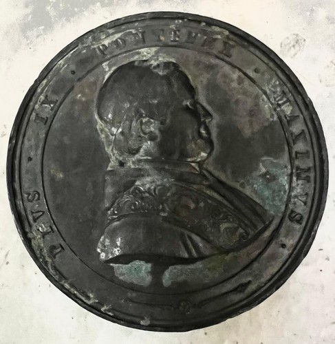 Medaglia bronzo del 1858 - bronzo, di