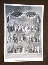 Teatro dei burattini dell'epoca goldoniana o di Goldoni