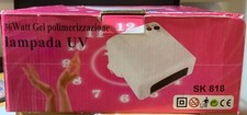 Lampada UV 36 Watt per polimerizzazione gel/semipermanente. 