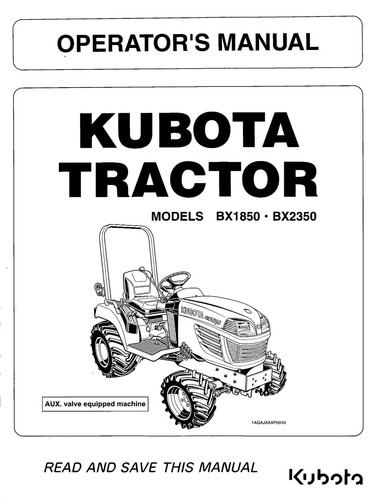 Trattore kubota bx1850 - trattore,