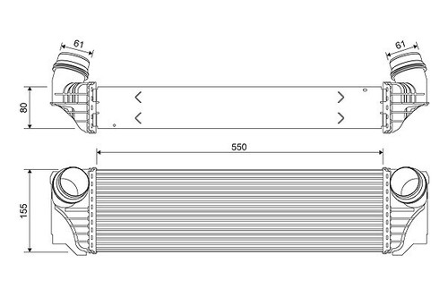 Intercooler valeo per bmw - intercooler,