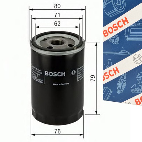 Filtro olio bosch - filtro,