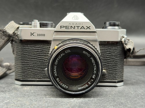 Asahi pentax k1000 fotocamera - asahi,