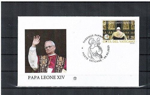 Vaticano busta primo giorno
