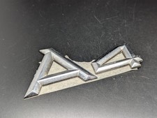 AUDI A4 A 4 LOGO SIGLA EMBLEMA FREGIO STEMMA SCRITTA BADGE TARGA NOME TARGHETTA