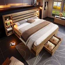 Letto in legno 160/180x200 cm