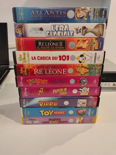 Vhs originali disney - originali,
