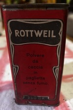 Latta polvere da sparo vuota Caccia Rottweil