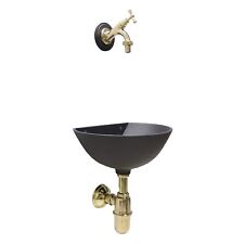 Fontana a muro 600 grigio